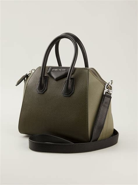 givenchy antigona mini green|givenchy antigona price.